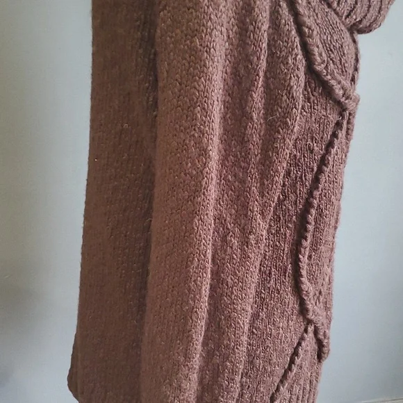 Jones ny women''s brown cowl neck  sweater size M - Picture 6 of 14